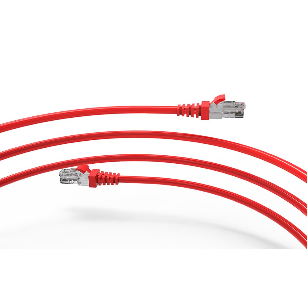 Inca Cable De Red Icat6-02tk Rj45 Cat6 Utp Rojo 2.0m Retail