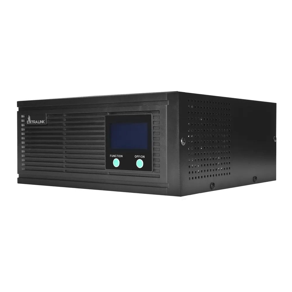 Extralink Ex.31131 Adaptador E Inversor De Corriente Auto 1200 W Negro