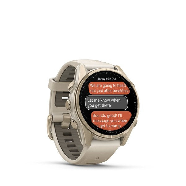 Smartwatch Fenix 8 Sapphire/Soft Gold 010-02903-11 Garmin