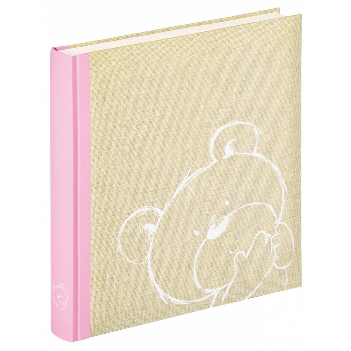 Walther Design Baby Dreamtime Álbum De Foto Y Protector Marrón, Rosa 50 Hojas