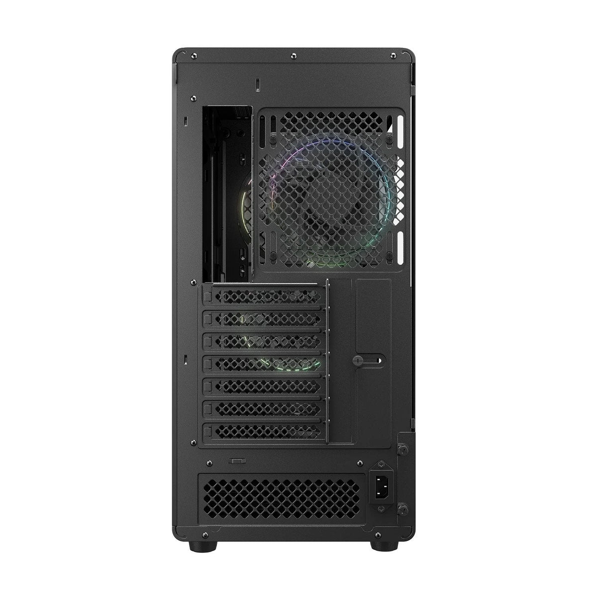 Caja Pc Cougar  Midi-Tower Duoface Pro Argb, Negro