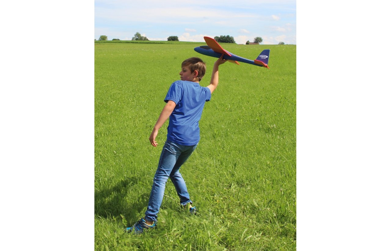 Jamara Avión Planeador De Juguete Pilo Xl Espuma  Naranja 8+