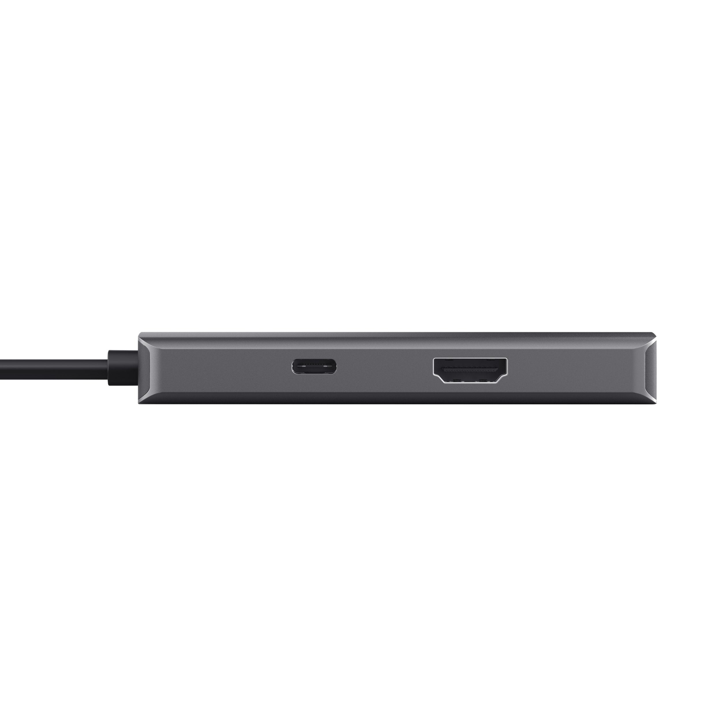 Docking Usb Tipo-C Trust Dalyx 2xusb 2xusb Tipo-C 1xhdmi 1xrj45 Gris