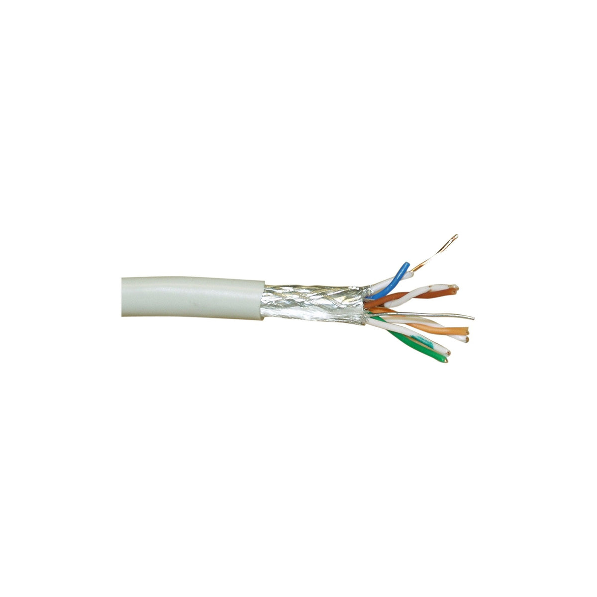 Cable De Instalación Sólido Inline Sf/Utp Cat.5e Awg24 Cu Libre De Halógenos 300m