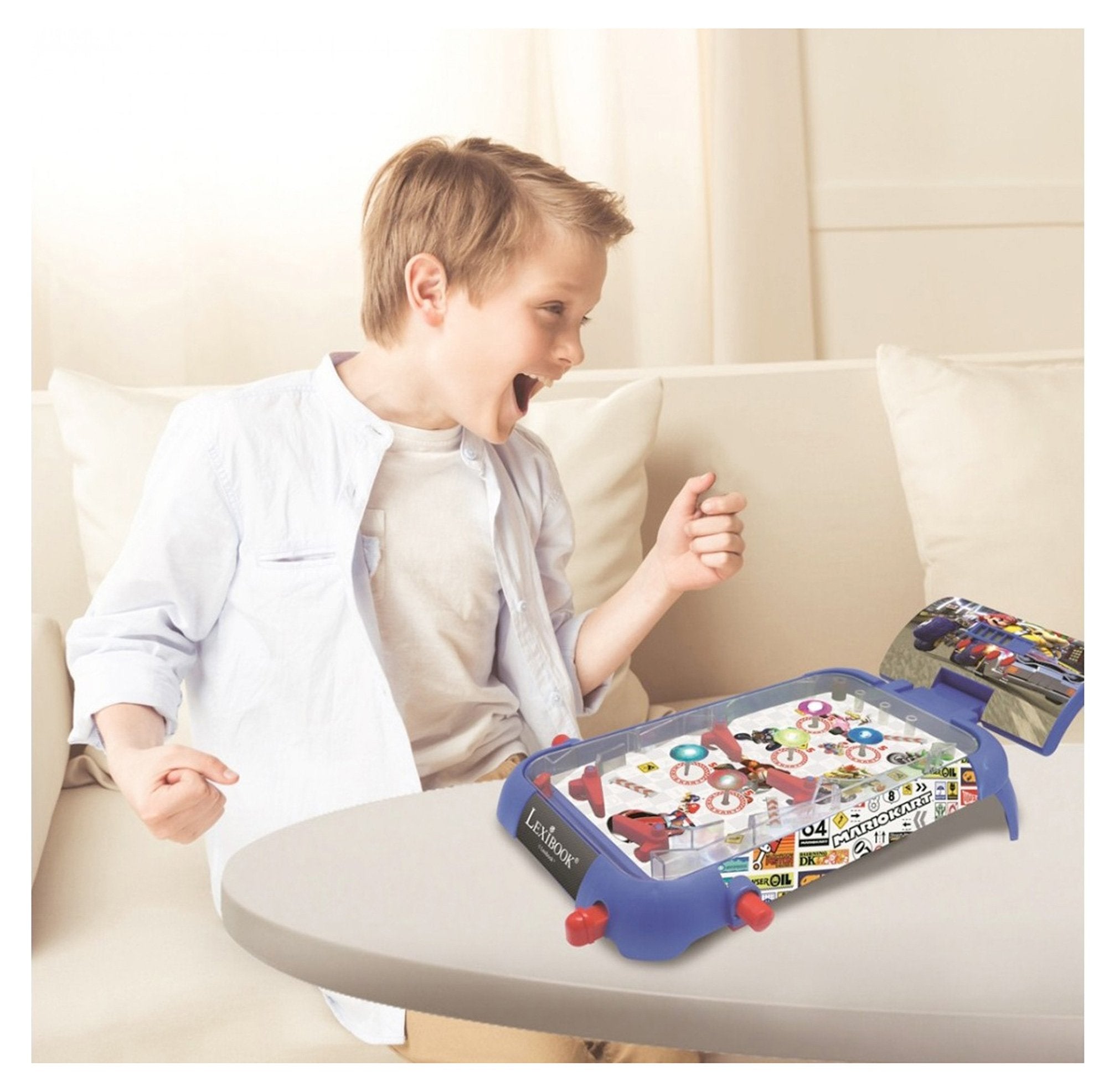 Juego Pinball De Mesa Electronico Mario Kart