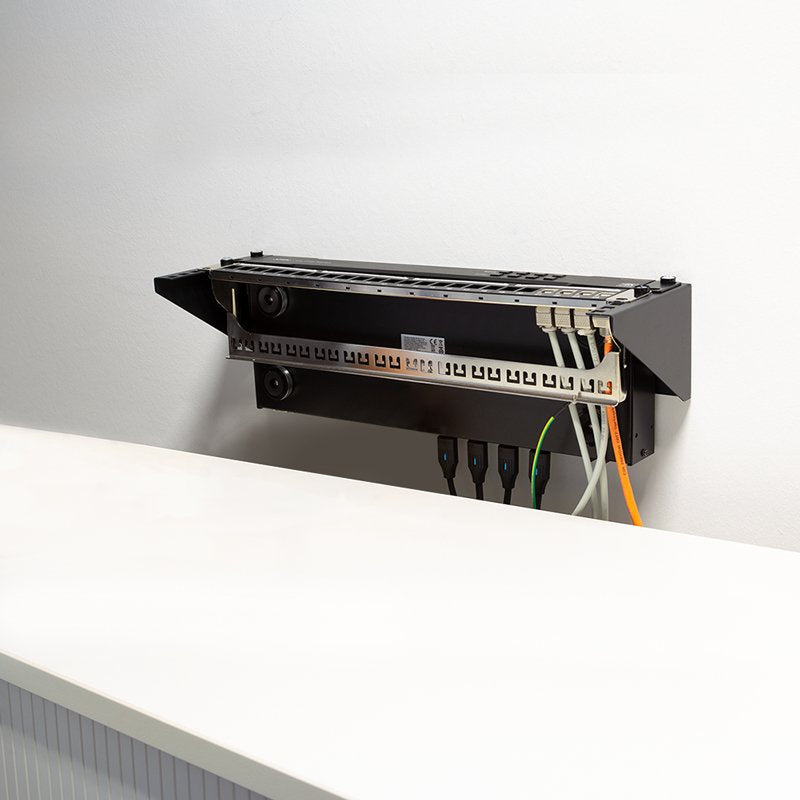 19" Rack For Under-Desk Or Wall Mounting, 4u