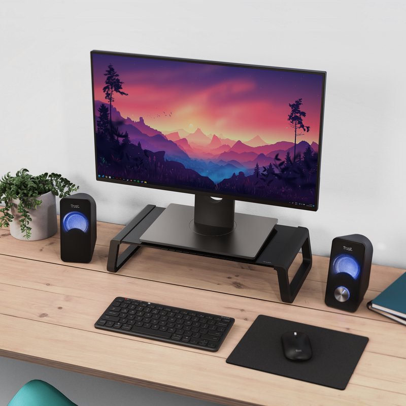 Soporte Para Monitor Trust Monta