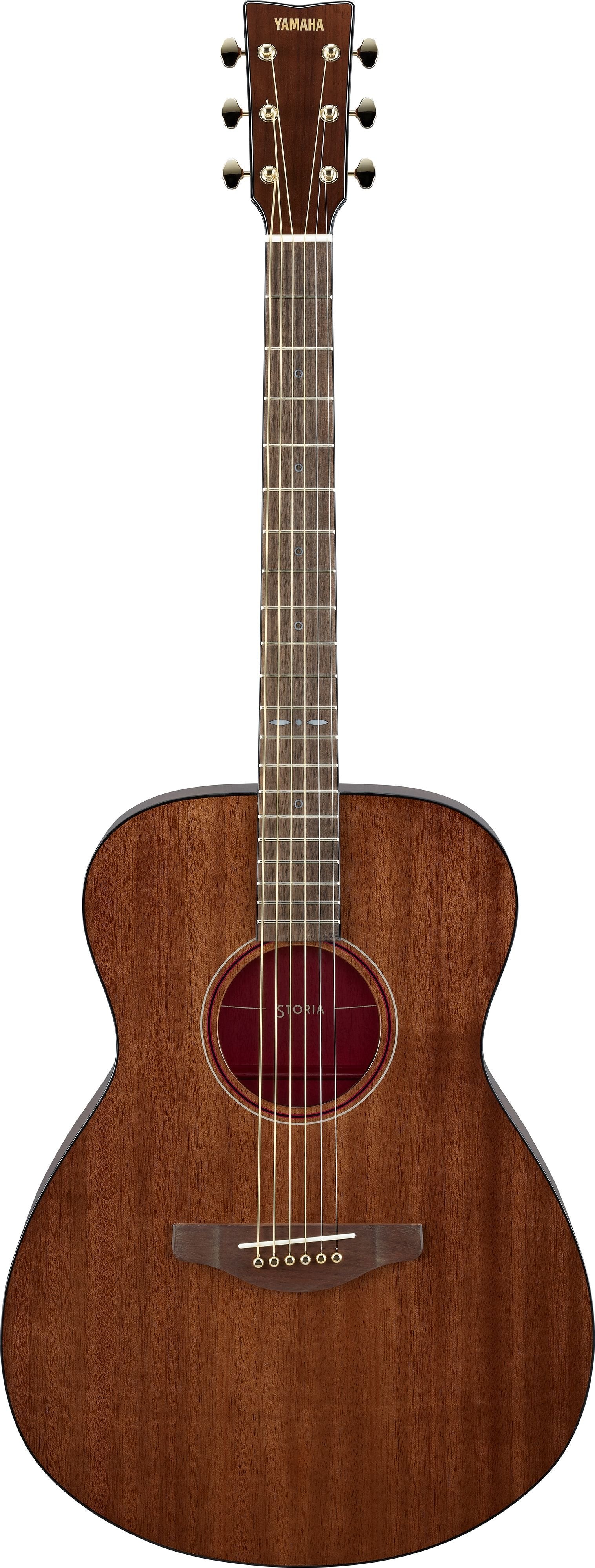 Yamaha Storia Iii Guitarra Acústica 6 Cuerdas Marrón, Rojo