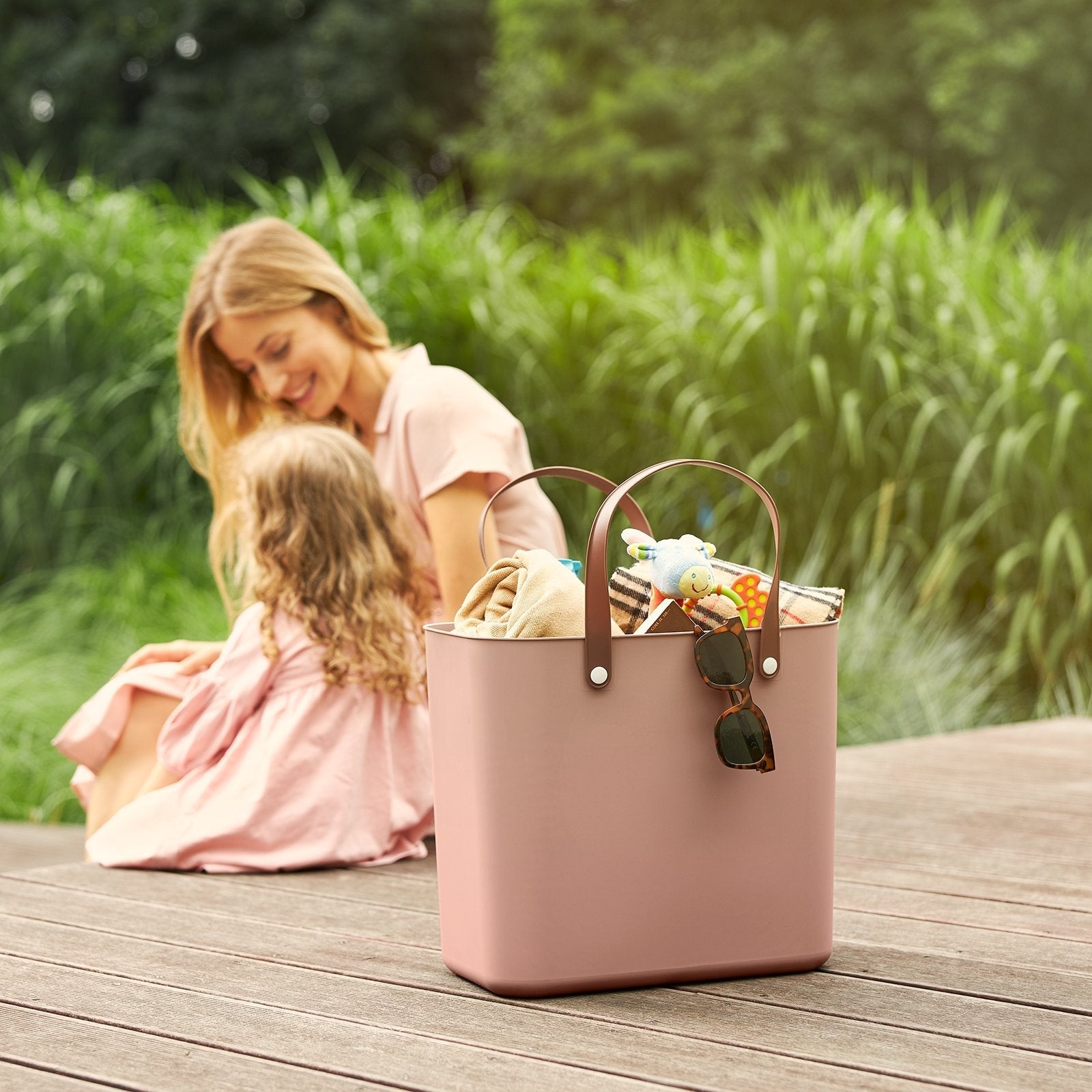 Bolso Grande Rotho Albula Style Rosa  25l