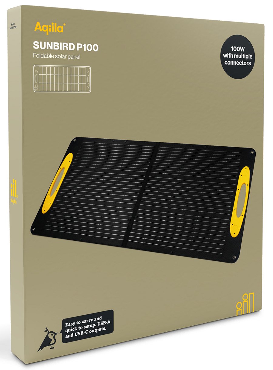 Aqiila Sunbird P21 Solar Charger 21w