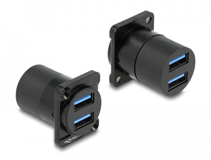 Delock Módulo Type-D Usb 3.2 Gen 1 Tipo-A 2 X Hembra A 2 X Hembra