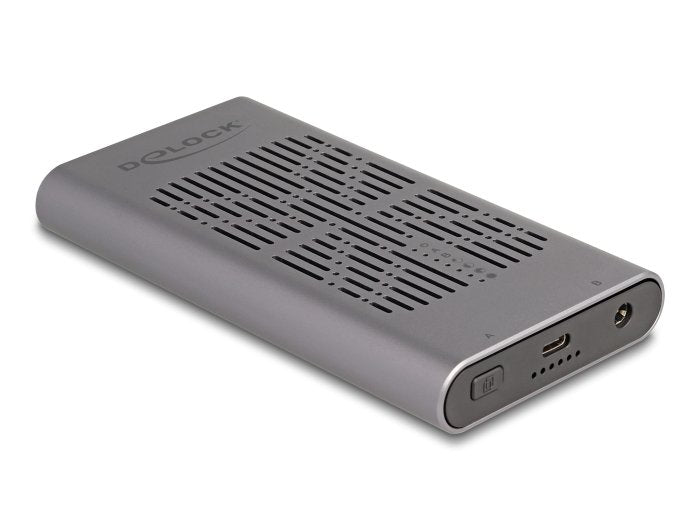 Delock 42027 Caja Externa Usb 20 Gbps Para 2 X Ssd M.2 Nvme Pcie Con Usb Type-C Hembra Y Función De Clonación