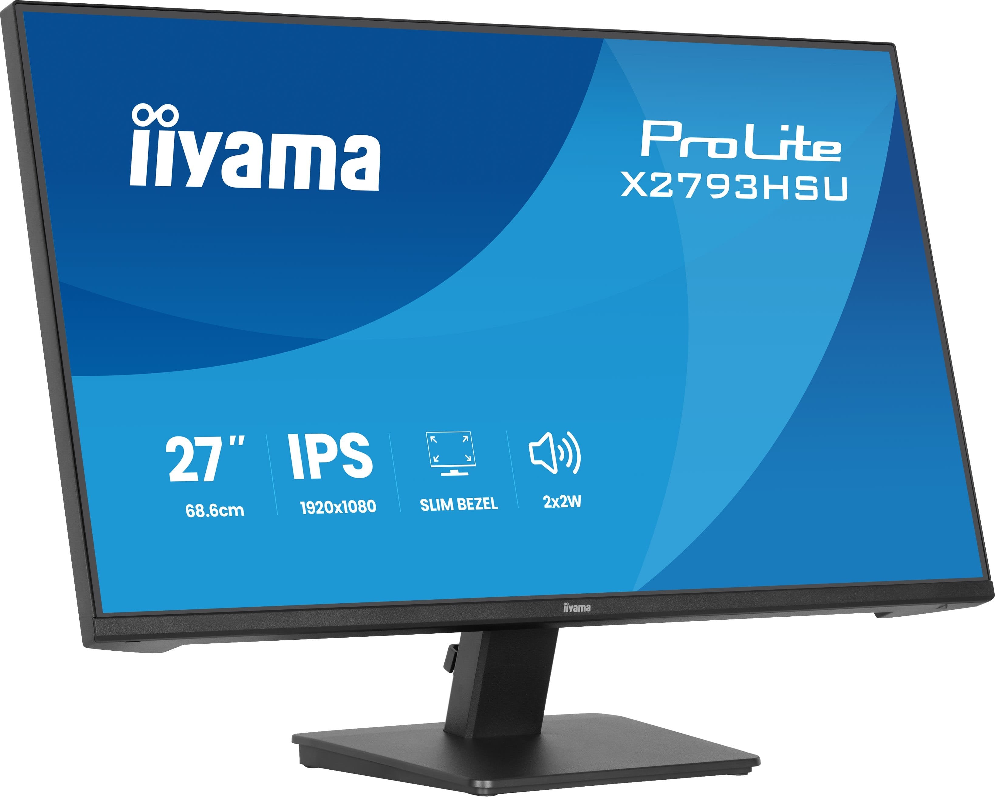 Iiyama 68.6cm 27" X2793hsu-B1 16:9 Hdmi+Dp+2xusb Ips