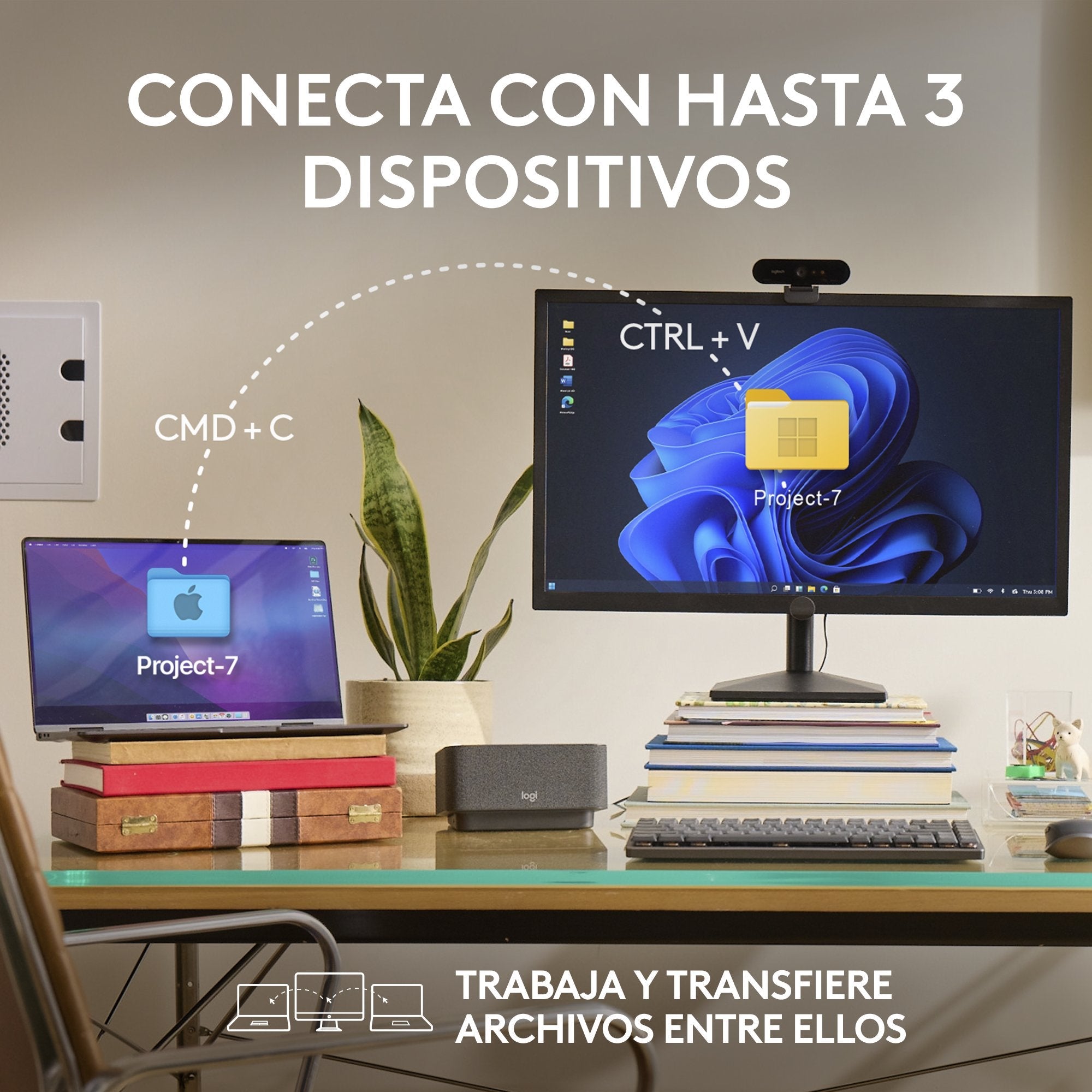 Logitech Mx Anywhere 3s Ratón Óptico 6 Botones Inalámbrico Bluetooth 910-006930