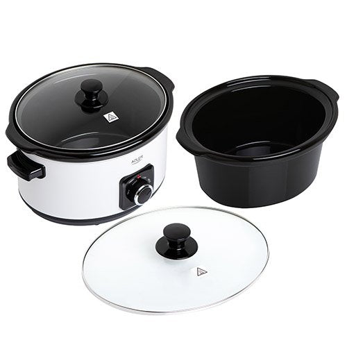 EAN 5905575901354 - Adler AD 6413W olla de cocción lenta 5,8 L 290 W Blanco, Negro imagen 4