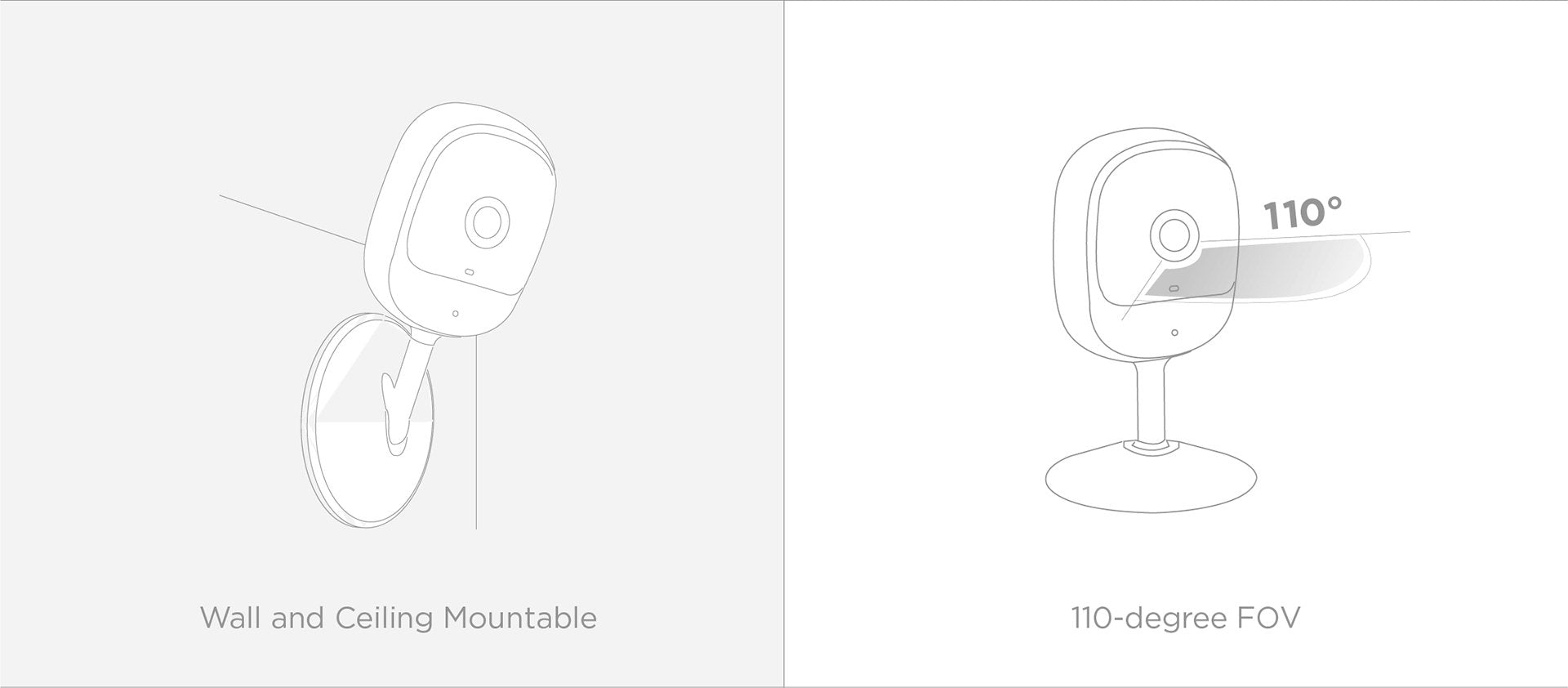 Camara Ip Wifi D-Link Dcs-6100lhv2 Fullhd 120âº Tamaã±O Compacto Cloud Recording