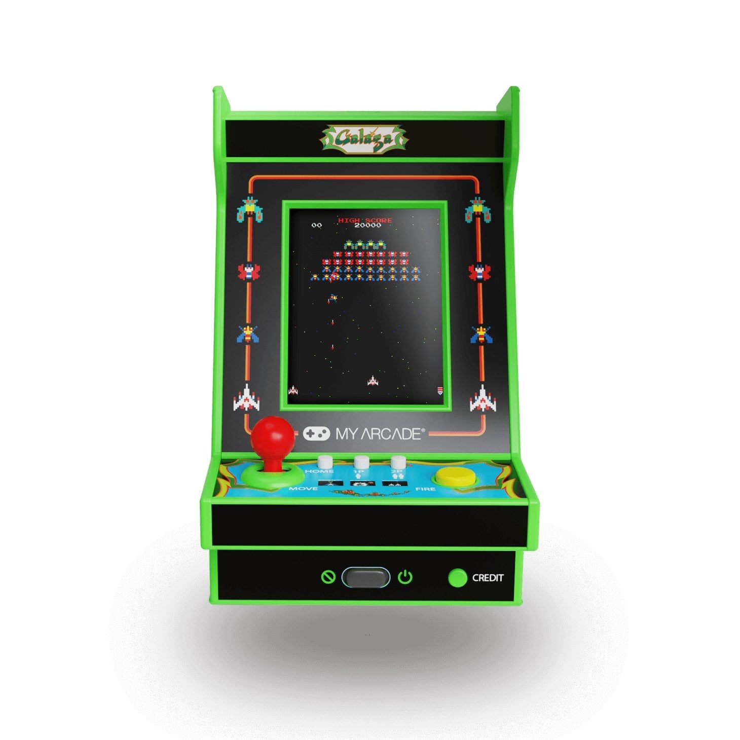 My Arcade Nano Player Galaga 4.5" Dgunl-4197