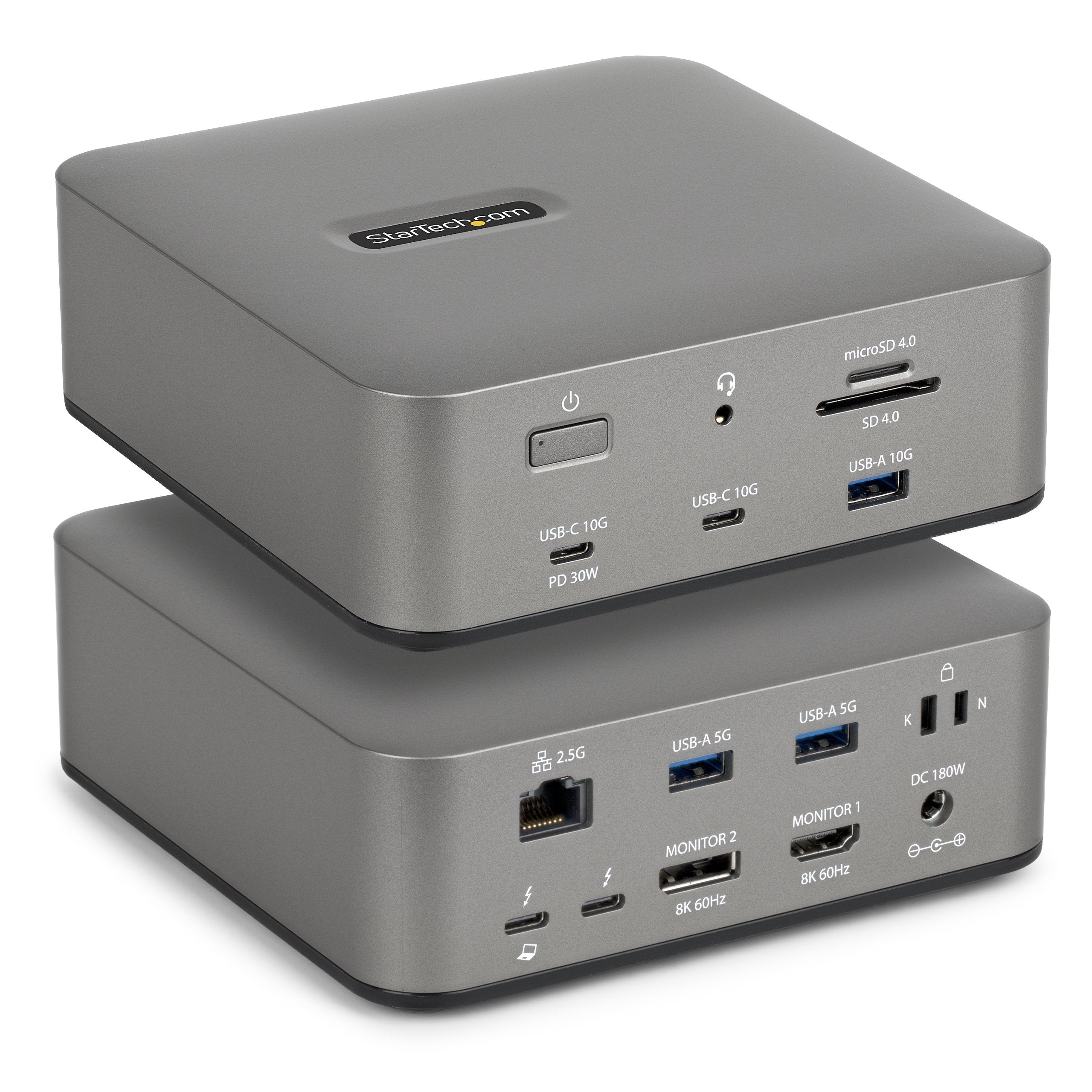 EAN 0065030923118 - StarTech.com 215UE-TB5USB4DOCK base para portátil y replicador de puertos Alámbrico Gris imagen 15
