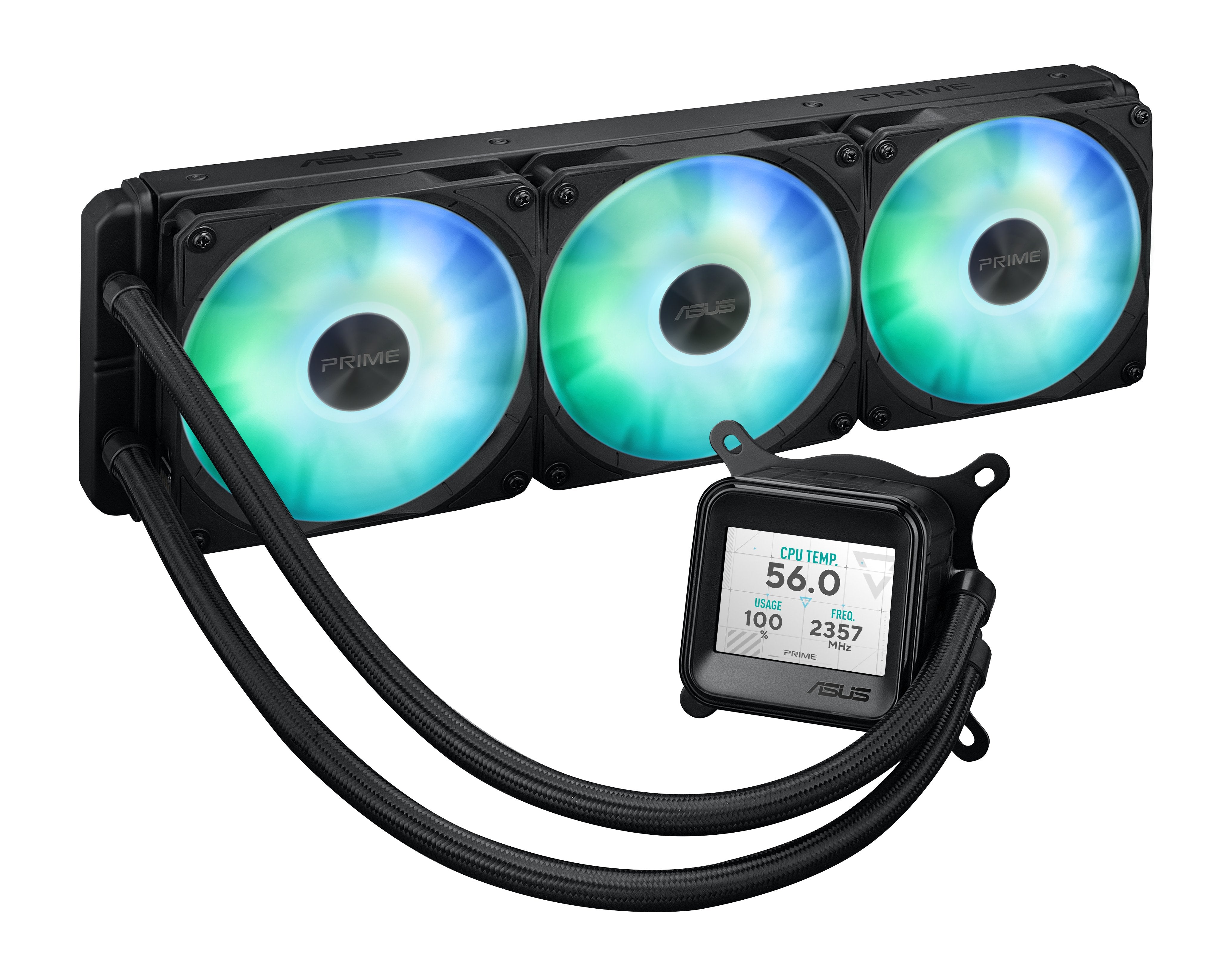 EAN 4711387624630 - ASUS Prime LC 360 ARGB LCD Procesador Sistema de refrigeración líquida todo en uno 12 cm Negro imagen 6