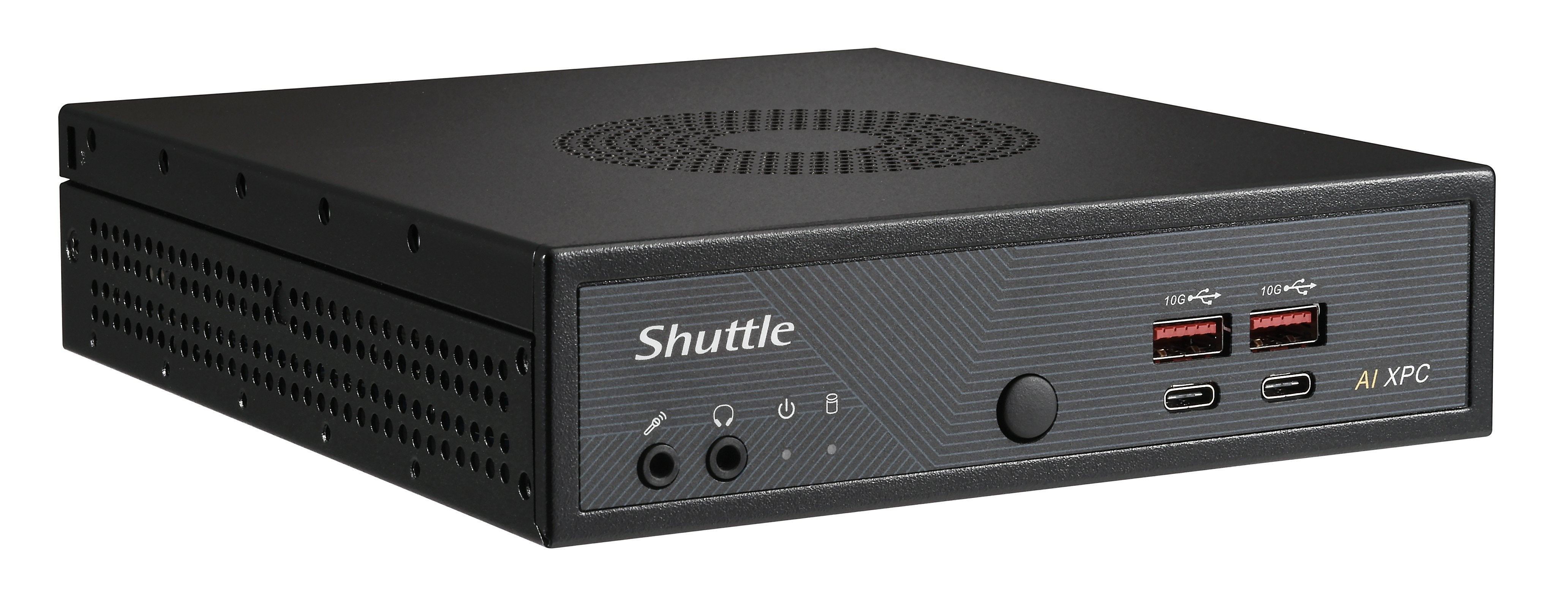EAN 887993007311 - Shuttle Slim AI PC DN11H9 1,35 l tamaño PC Negro 185H Intel® SoC imagen 5