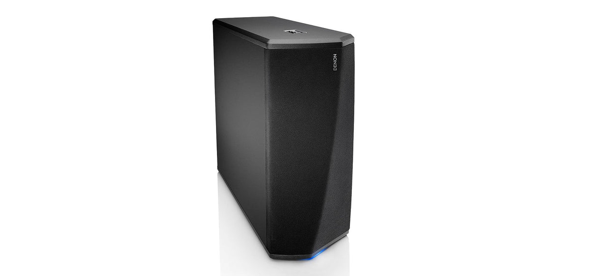 Subwoofer Denon Dsw 1h Inalámbrico Acoustic System Heos Built In Usb Entrada Analógica Negro