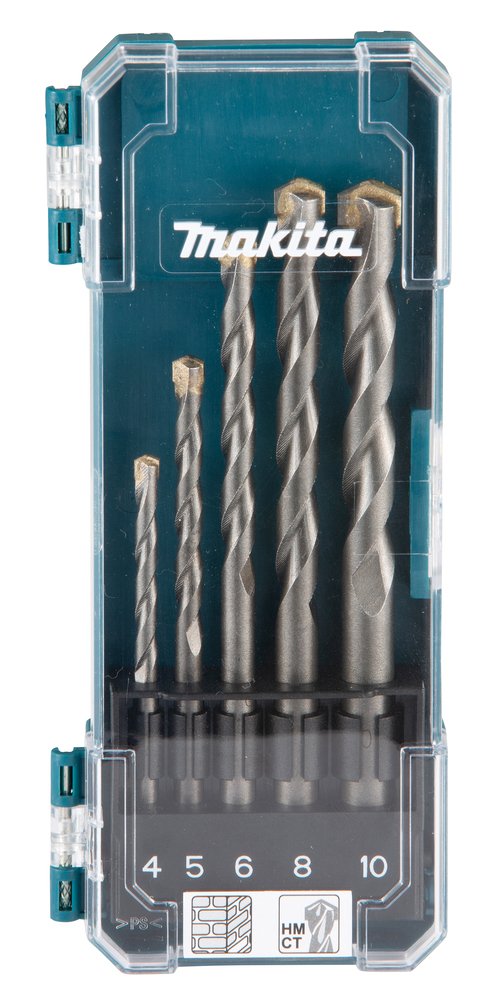 Makita D-72877 Broca Juego De Brocas 5 Pieza(S)  4-10mm