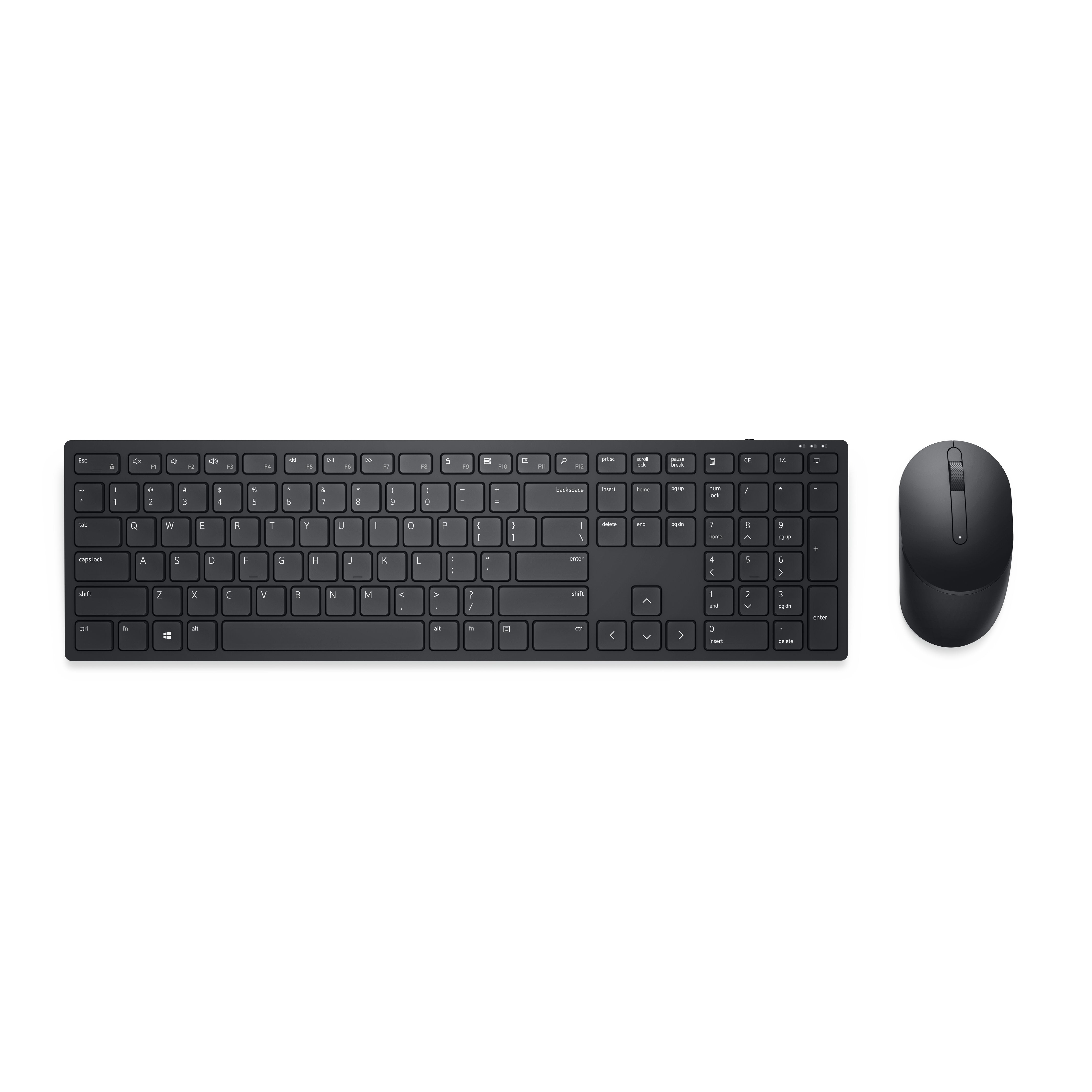 EAN 5715063801048 - DELL KM5221W teclado Ratón incluido Oficina RF inalámbrico Inglés de EE. UU. Negro imagen 1