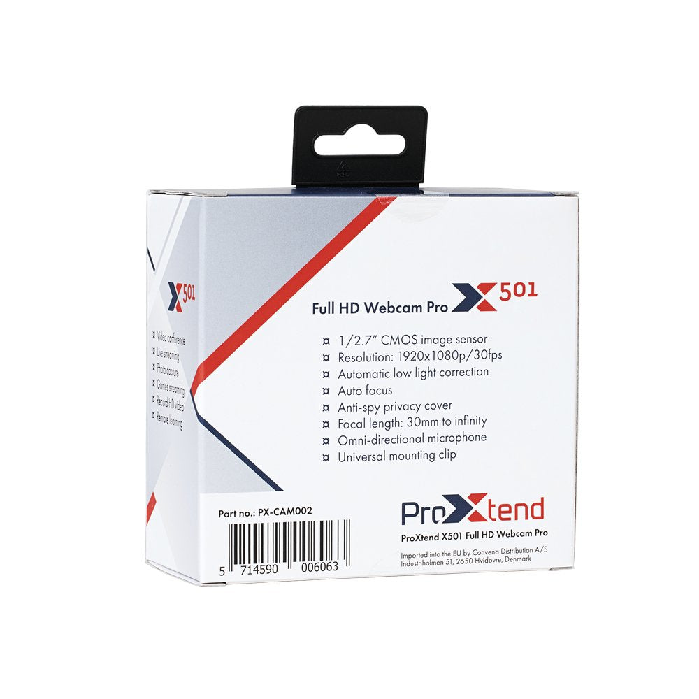 Cam Proxtend X501 Full Hd Pro Webcam