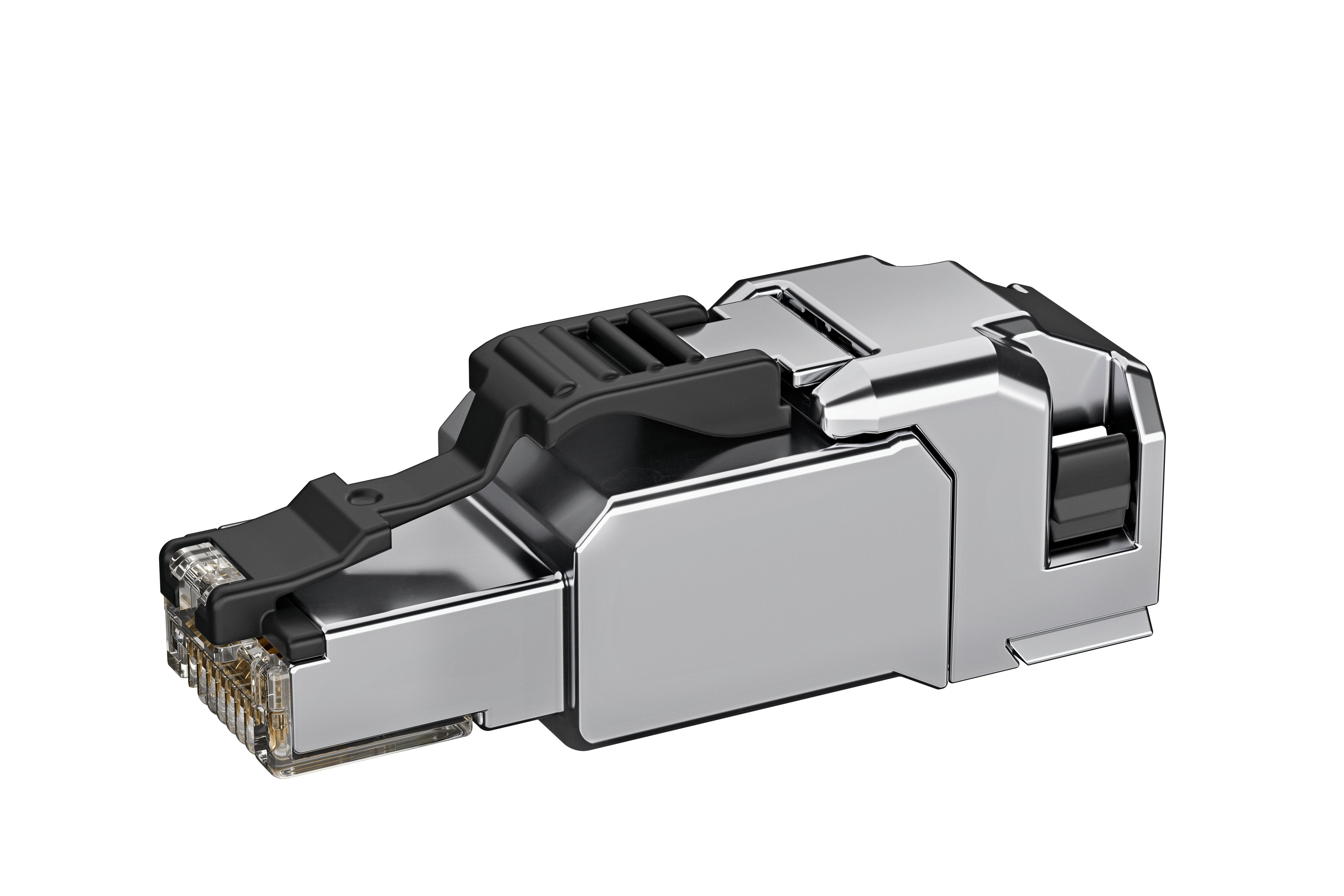 EAN 4018359653637 - Telegärtner 100039917 conector RJ45 Acero inoxidable imagen 1