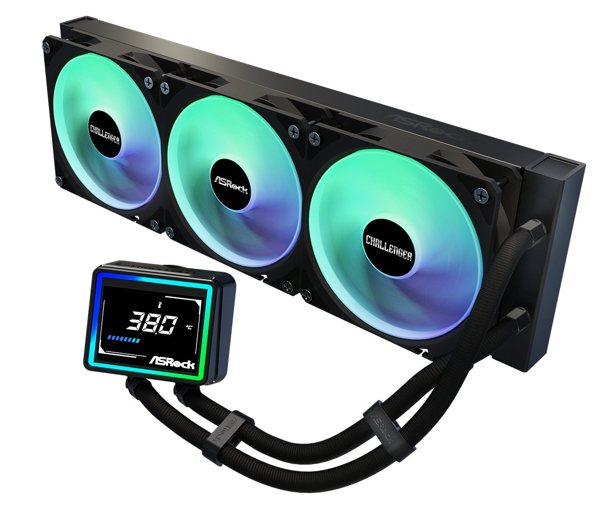 Refrigeración Líquida  Cpc Asrock Challenger 360 Digital Argb Black