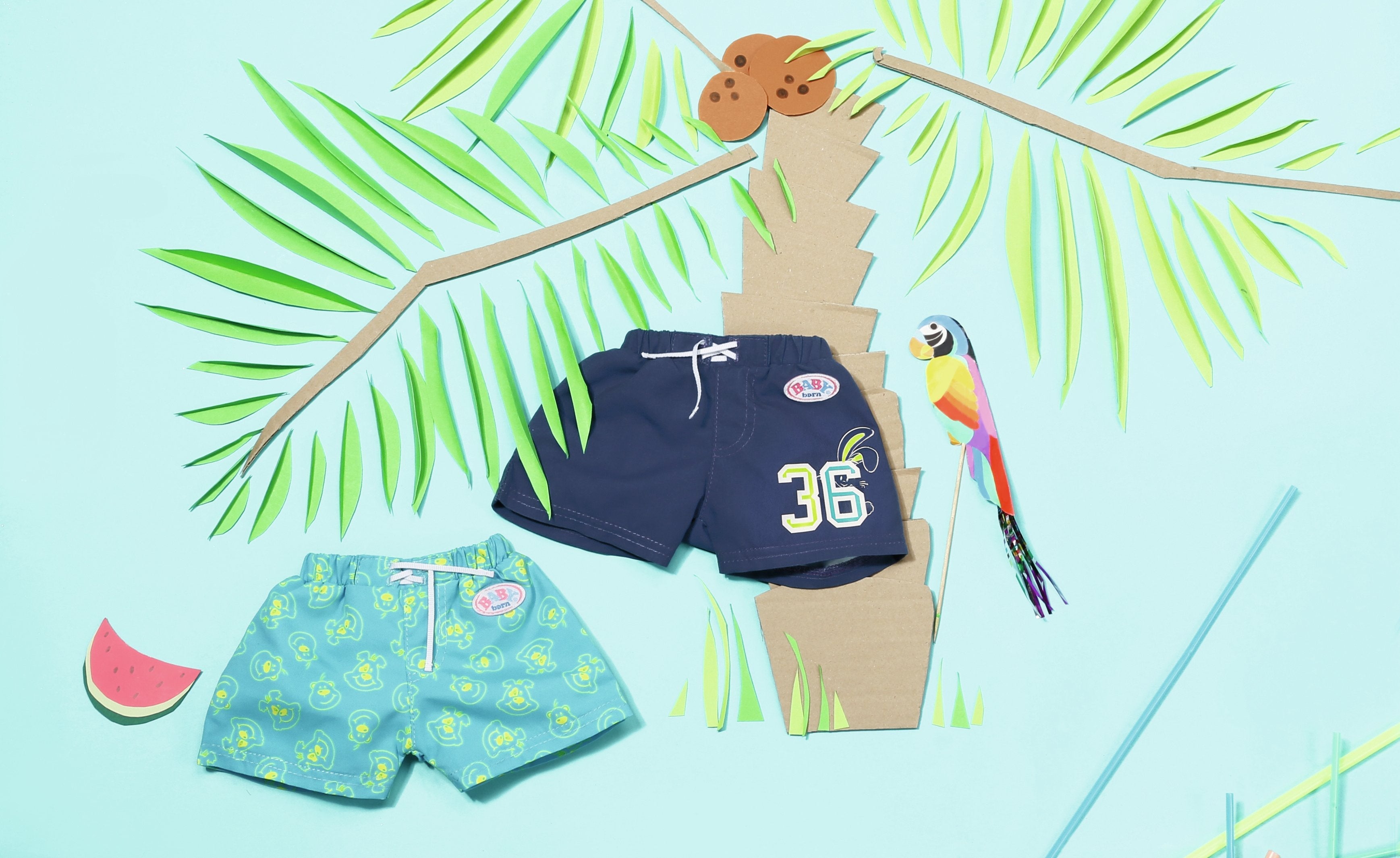 Baby Born Swimshorts Collection Ropa De Baño De Muñeca - Accesorios Para Muñecas