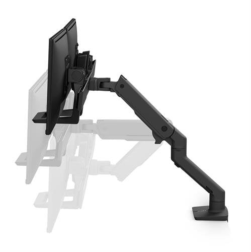 Ergotron Hx Dual Monitor Arm In Negro Table Mount For Monitors Up To 7.9kg