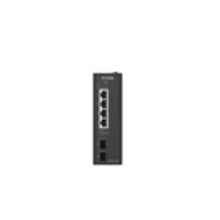 D-Link Dis 210g-06p Conmutador Industrial Inteligente 4 X 10/100/1000 (Poe+) + 2 X Gigabit Sfp Montaje En Riel Din Poe+ (120 W)