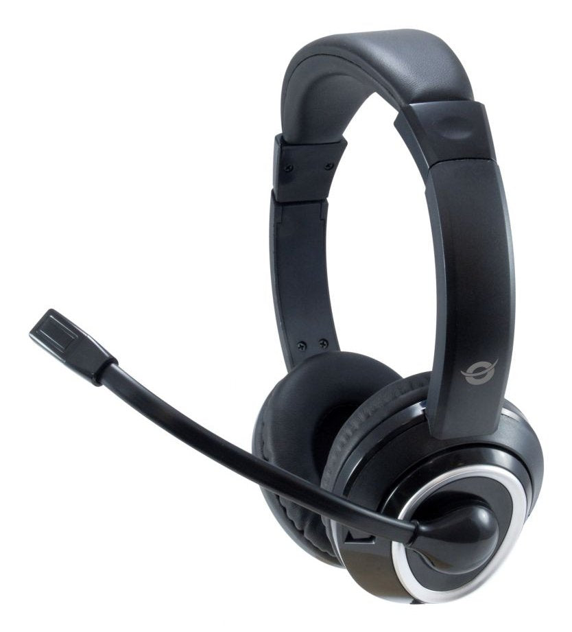 EAN 4015867224090 - Conceptronic POLONA02B auricular y casco Auriculares Alámbrico Diadema Juego Negro imagen 3