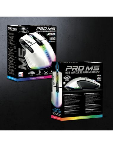 Ratón  Spirit Of Gamer  Inalambrico Pro M5 White