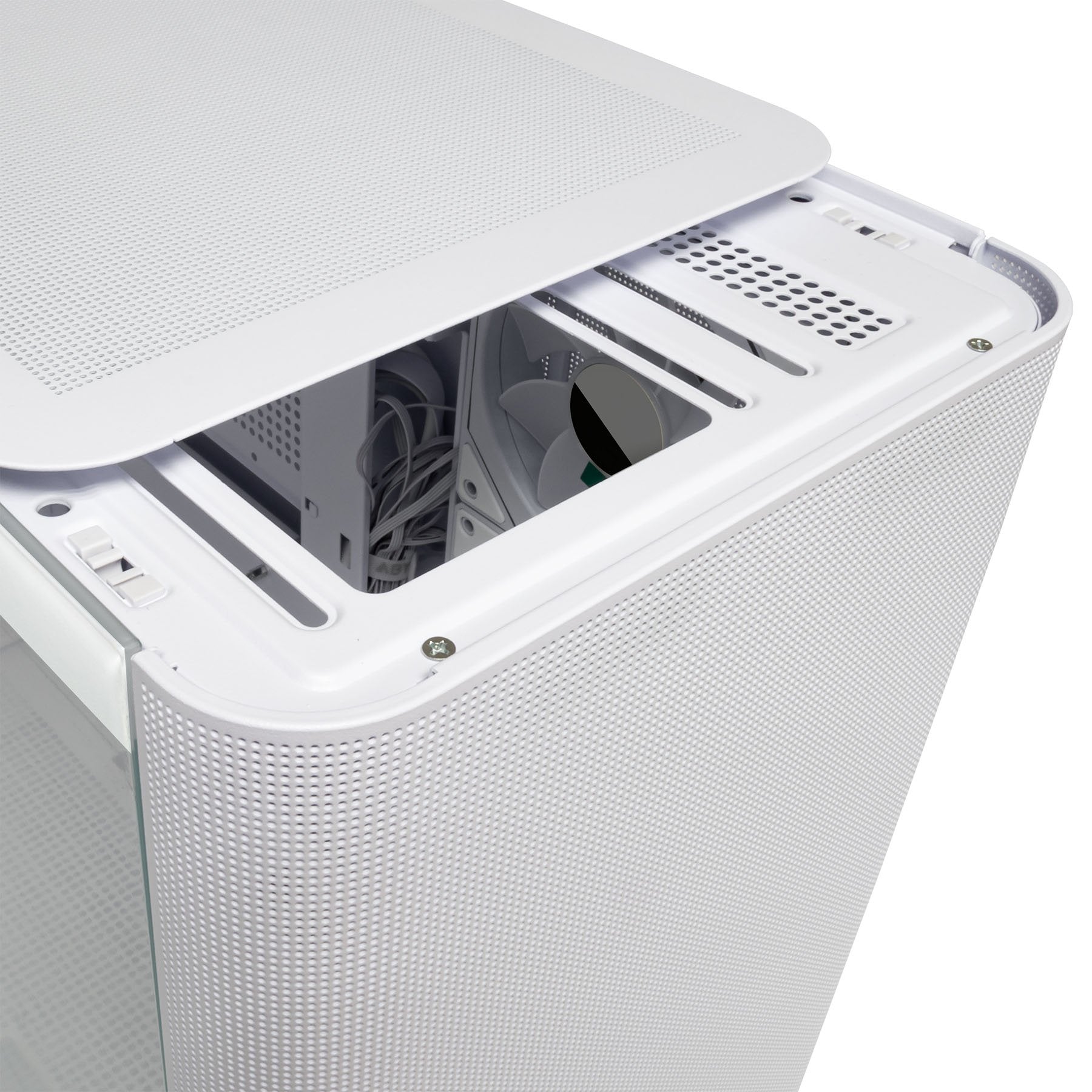 Caja Atx Abysm Danube Sava H500 Ii Air White 2x3.5" 3x2.5" 2xusb3.0 1xusb-C Gpu 400mm