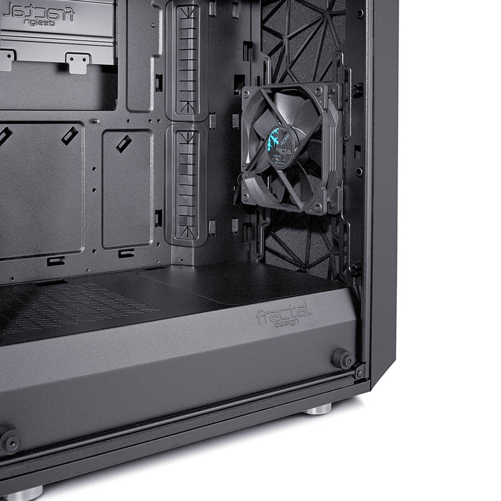 Caja Pc Fractal Design Meshify C Blackout Ventana Cristal Templado Atx, Midi-Tower, Pc, Atx,Itx,Micro-Atx, Negro, 17,5 Cm, 31,5 Cm