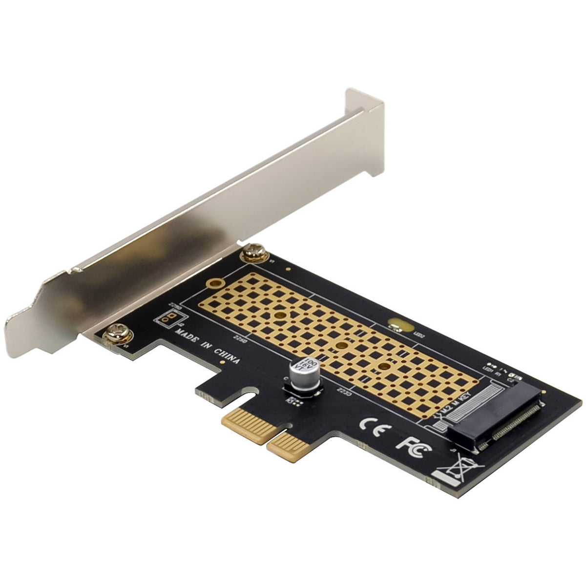 Inline Pci Express Tarjeta A 1x Interno Nvme M.2 Key M - Pcie X1