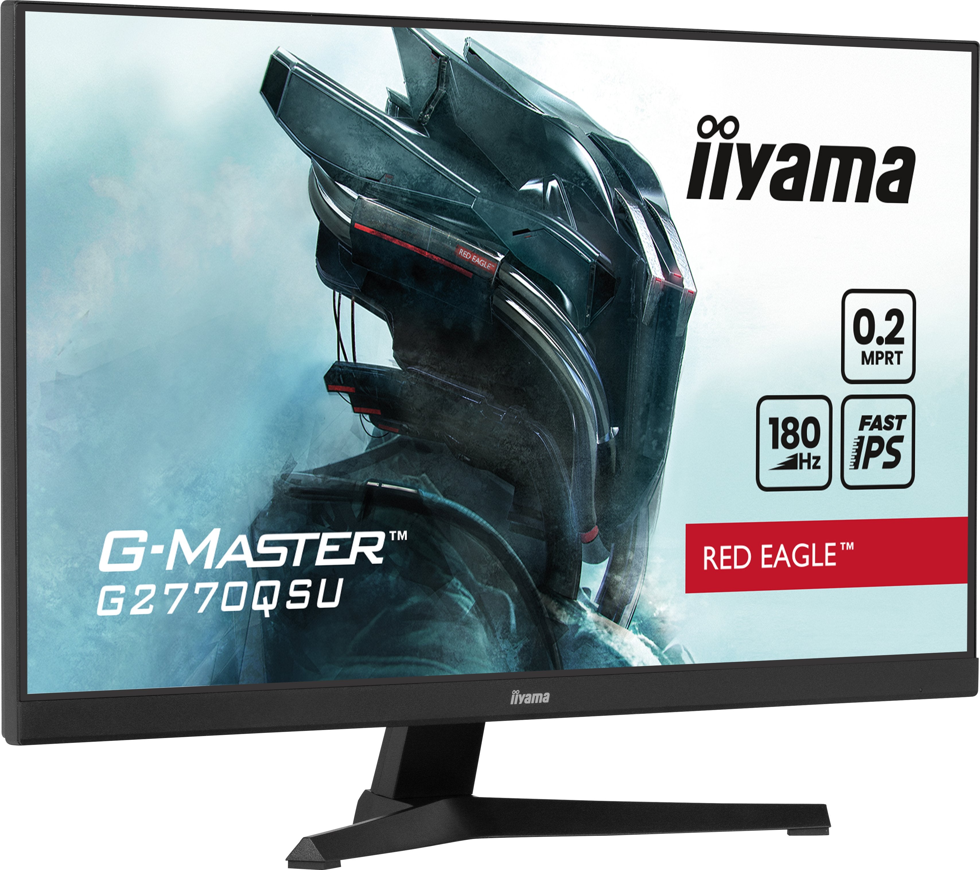 Monitor Iiyama  27" G2770qsu-B6 16:9 Hdmi+Dp+Usb Ips Bl.
