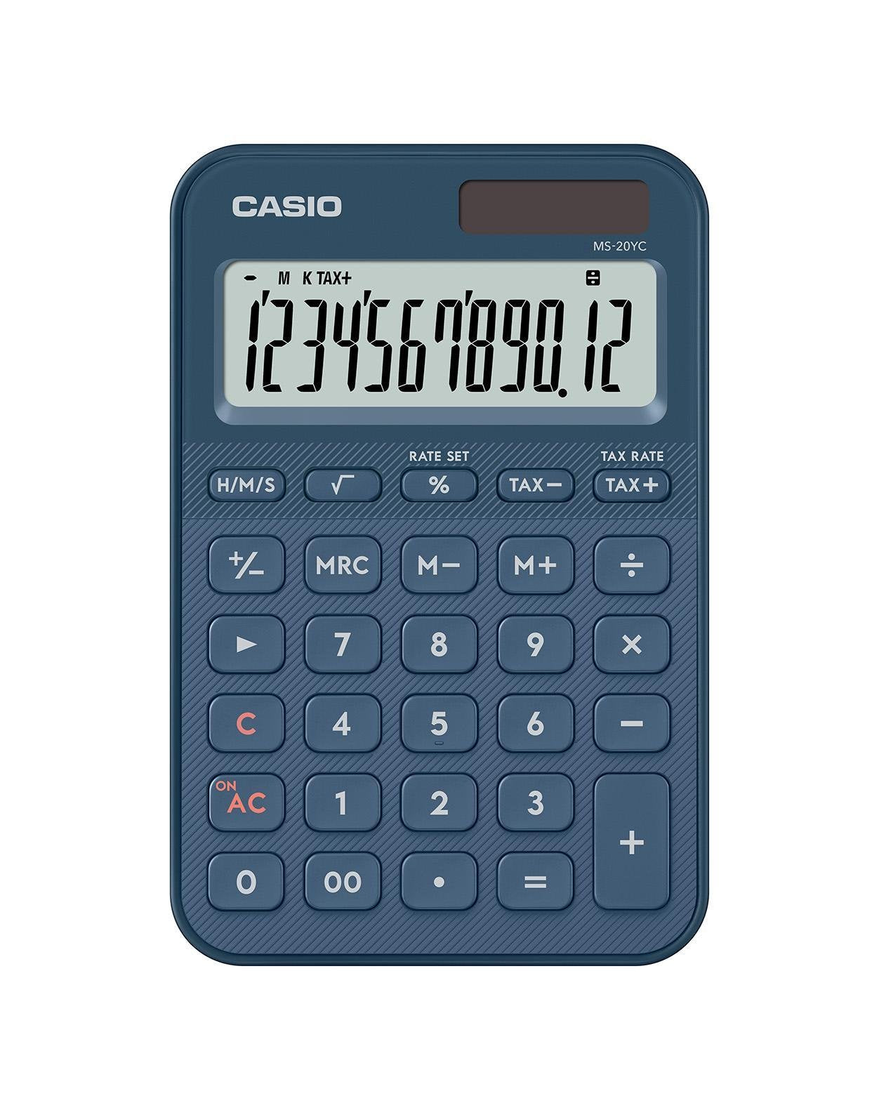 EAN 4549526621291 - Casio MS-20YC calculadora Escritorio Calculadora básica Marina imagen 1