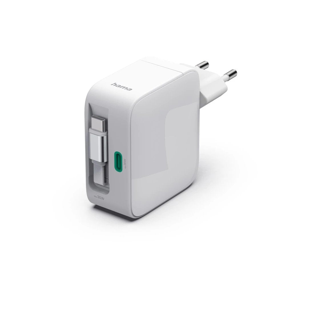 Hama Cargador Inalámbrico 00201956 / Usb-C 30w Blanco