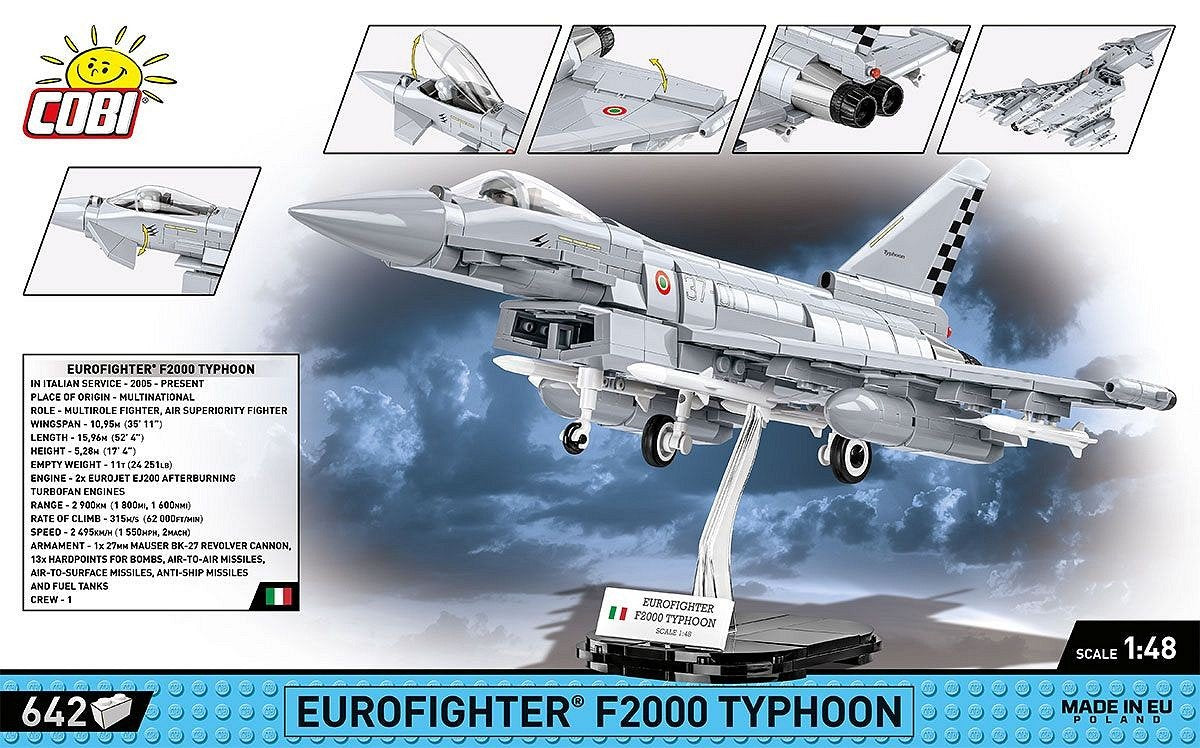 EAN 5902251058494 - COBI Eurofighter F2000 Typhoon imagen 5
