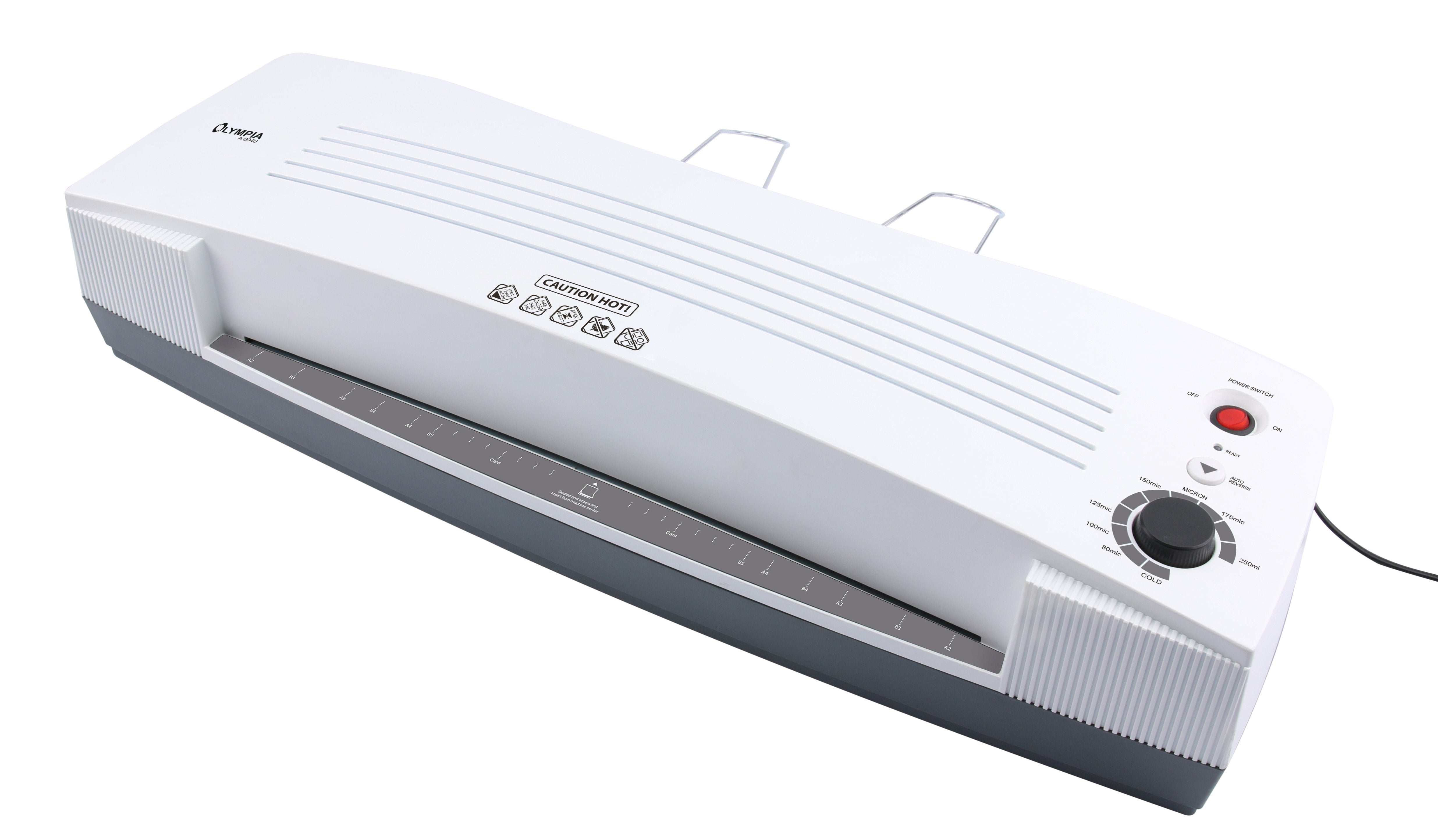 EAN 4030152031481 - Olympia A 6040 Plastificadora en frío/caliente 400 mm/min Gris, Blanco imagen 3