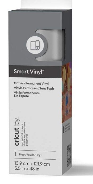 Cricut Smart Vinyl Permanent Joy 14x122cm 1 Sheet (Silver)