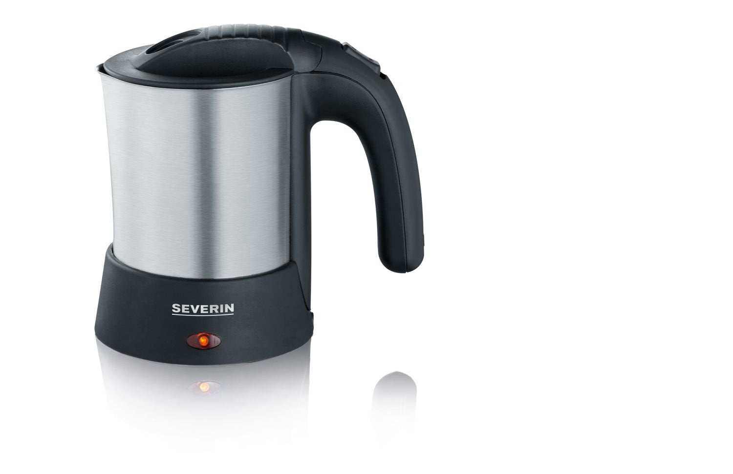 EAN 4008146020100 - Severin WK 3646 tetera eléctrica 0,5 L 1000 W Negro, Acero inoxidable imagen 1