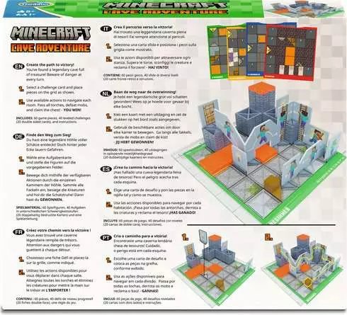 Piensa Divertido Minecraft Cave Adventure, Juego De Mesa 76700