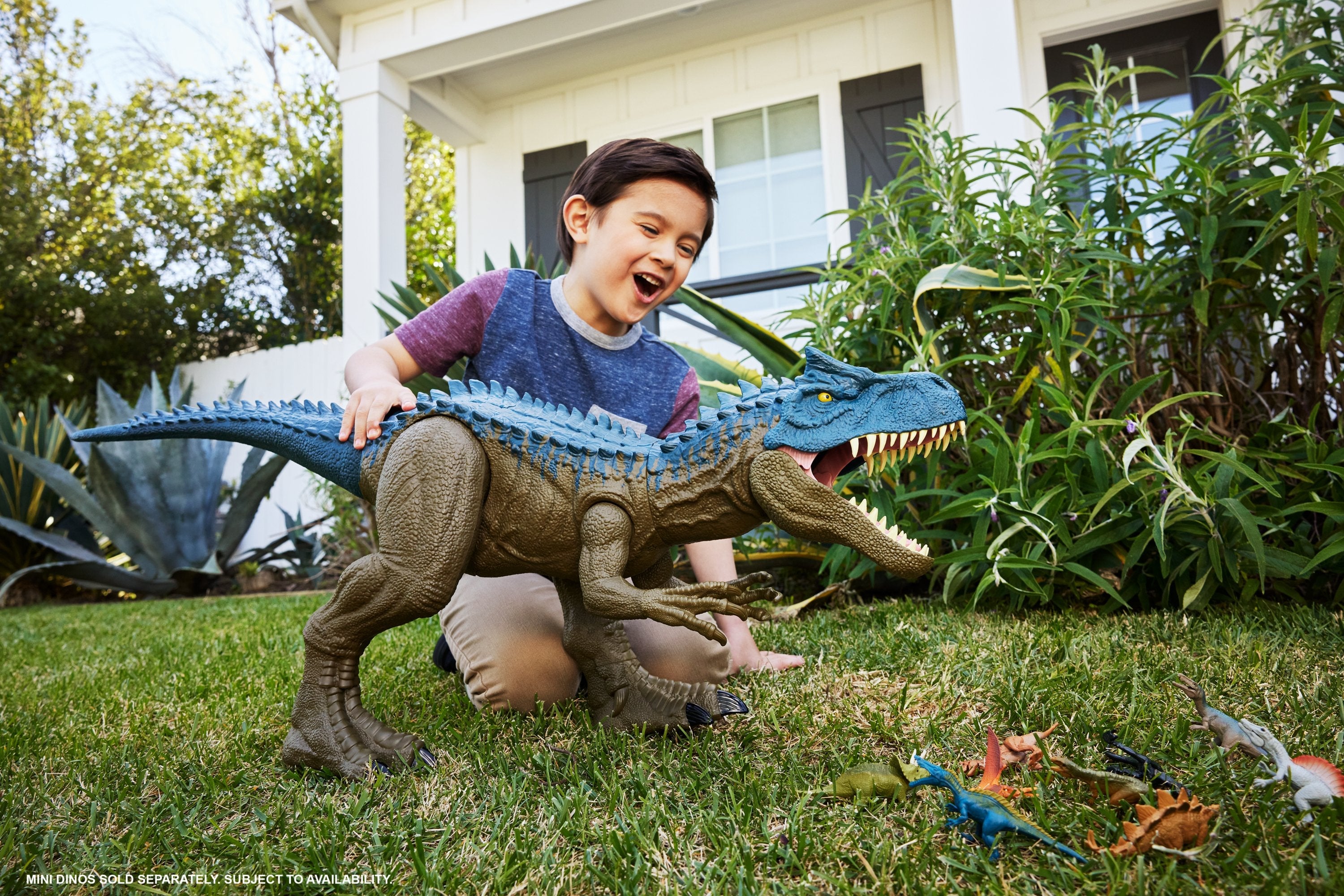 Mattel Jurassic World Riesendino Allosaurus, Personaje Hrx53