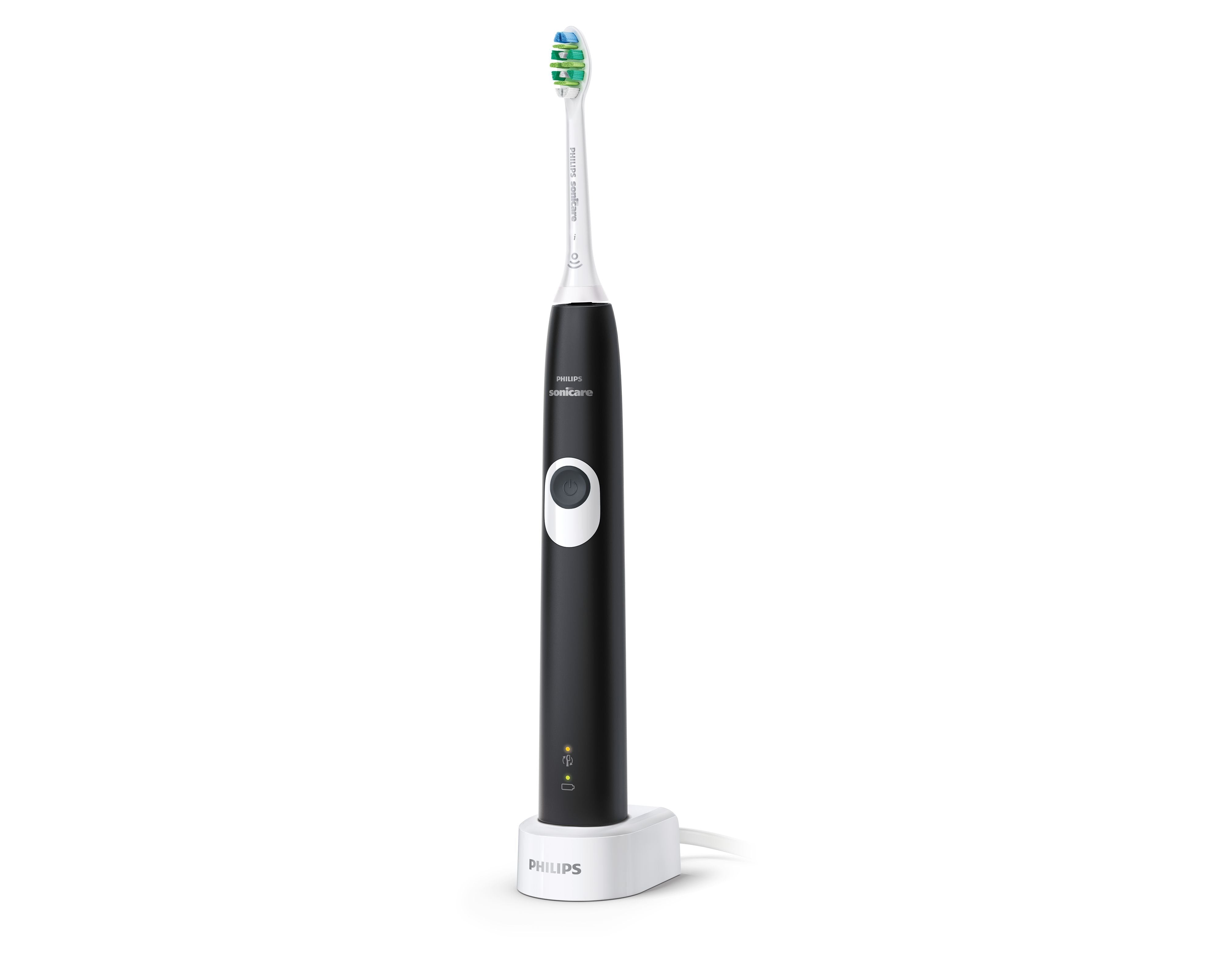 EAN 8710103863175 - Philips 4300 series HX6800/63 cepillo eléctrico para dientes Adulto Cepillo dental sónico Negro imagen 2