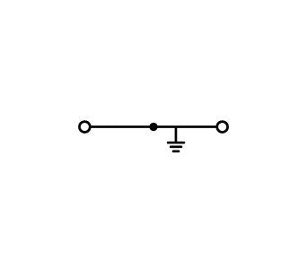 Wago 282-907 2-Leiter-Schutzleiterklemme,6 Mm