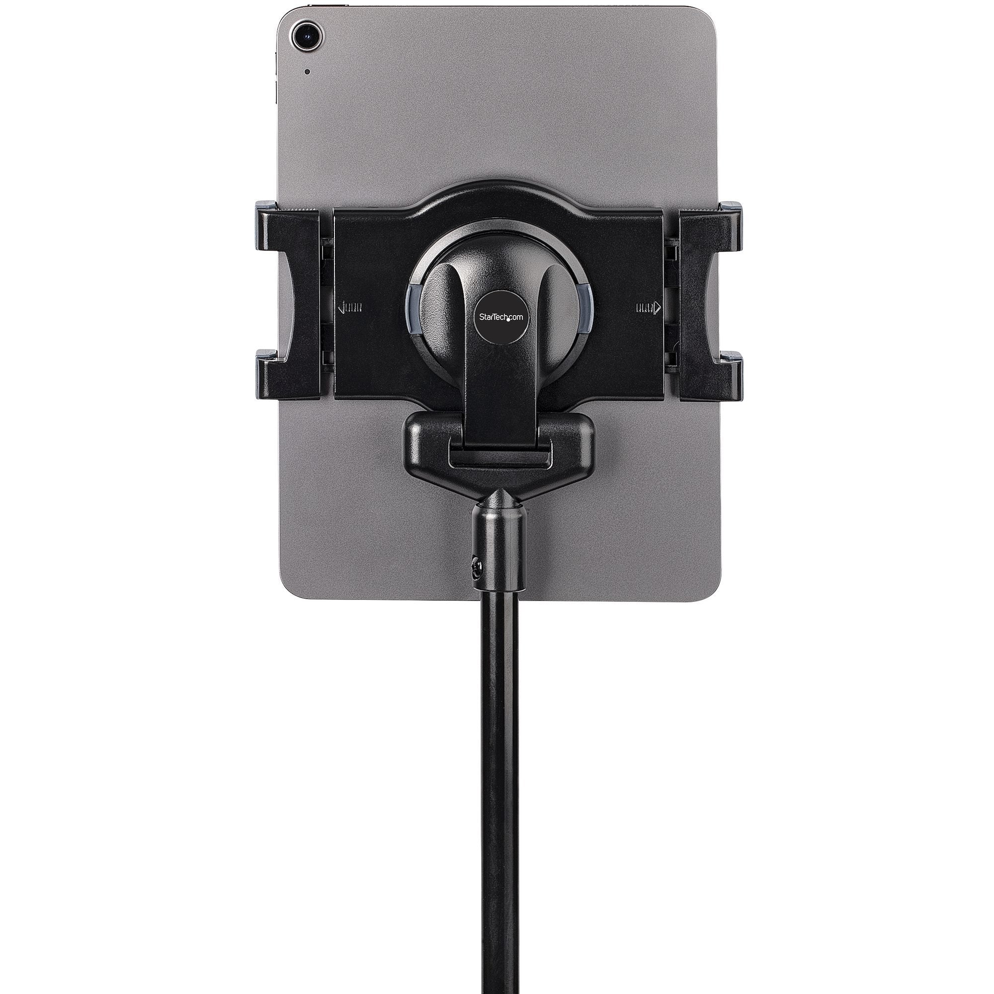 Startech.Com Base Soporte Móvil Con Ruedas Bloqueables Para Tablet - Atril De Altura Ajustable Para Tablets De 7 A 11 Pulgadas - Base Portátil Para Tablet Con Soporte Removible Para Tablet